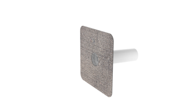 Round safety overflows with integrated bitumen sleeve Round safety overflows with integrated bitumen sleeve