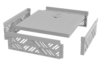 Inspection chamber for green roofs